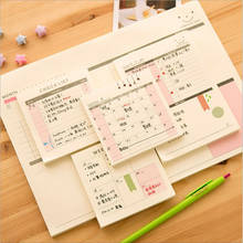 Daily Weekly Month Planner Check List Portable Small Book Memo Pad Sticky Notes Paper Stickers Stationery School Supply 2024 - buy cheap