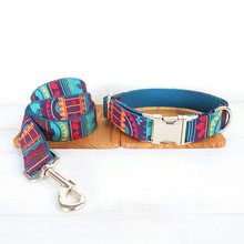 Collares de perro de diseño de lujo para GLORIOUS KEK, conjunto de Collar y correa con estampado personalizado de identificación Maya para mascotas, de liberación rápida 2024 - compra barato