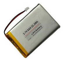 Free shiping 756090 3.7V 6000mAh polymer lithium battery li-ion rechargeable battery Rechargeable batteries 2024 - buy cheap