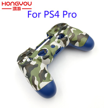 5Pcs For PS4 Pro Army green Case Replacement Case Front Shell Housing Cover for Sony PS4 Pro DualShock 4 Controller Camouflage 2024 - buy cheap