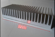 Ship EMS High quality aluminum radiator,aluminum heatsink width 250mm,high 40mm,length 300mm Custom Heatsink 300*250*40mm Cooler 2024 - buy cheap