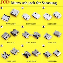 JCD Micro USB 7Pin 11 pin jack tail socket micro usb Connector port sockect for samsung S7562 I8160 I8190 I8262 I8262D I8268 2024 - buy cheap