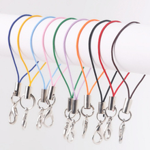 100 PCS Colorful Cell Phone Lanyard Strap Cords Lariat Mobile Strap Cord With Lobster Clasp Keychain Cords For Jewelry Findings 2024 - buy cheap