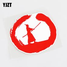 YJZT 12.2CM*12CM Fashion Samurai JDM PVC Car Sticker Decal Graphical 13-1181 2024 - buy cheap