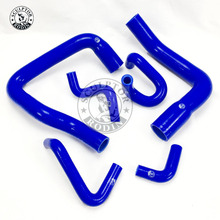 Silicone Radiator Hose Kit For  FORD MUSTANG V8/V6 MT 79-93  (6Pcs) Red/Blue/Black 2024 - buy cheap