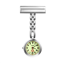 LANCARDO-Reloj de moda para chicas, reloj de enfermera de aleación Simple, de cuarzo, médico, portátil, broche de bolsillo, femenino 2024 - compra barato
