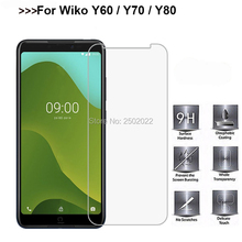 3 Pcs/Lot New 9H 2.5D Tempered Glass Screen Protector For Wiko Y80 5.99" Protective Film for Wiko Y60 70 2024 - buy cheap