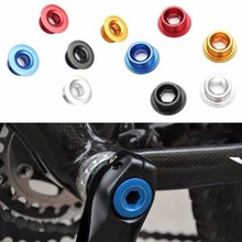 1PCS 20mm New Anodized MTB Road Bike Crank Arm Fixing Bolt Bike Bicycle For Shimano Crank Arm BB Axis Chainset Screws 2024 - buy cheap