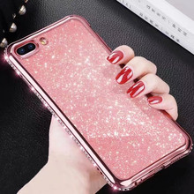 Phone Case For Samsung Galaxy S10 Lite S9 S8 A7 A6 A8 Plus 2018 Note 9 8 S7 Luxury Plating Bling Diamond Silicone Back Cover 2024 - buy cheap