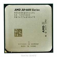 Procesador de CPU AMD A8-Series A8 6600K A8 6600 3,9 GHz Quad-Core, enchufe AD660KWOA44HL FM2 2024 - compra barato