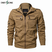 New Military Jacket Men Spring Casual Jacket Army Tactical Air Force Jackets Cotton Khaki Black Army Green 6XL 2024 - buy cheap