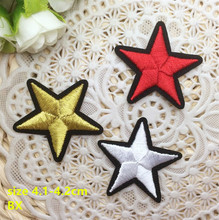 Free Shipping mixed 15 pcs little stars embroidered Iron On Patches garment badge Quality Appliques BX diy accessory 2024 - buy cheap