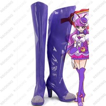 KiraKira-Botas de Cosplay para mujer, zapatos de Anime hechos A medida, Pretty Cure A La Mode Cure Macaron, novedad 2024 - compra barato