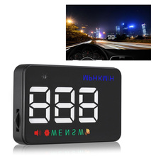 A5 3.5" GPS HUD Car Head Up Display Universal Car Over Speed Warning Speedometer HUD GPS Head Up Display 3.5" Auto Spare Parts 2024 - buy cheap