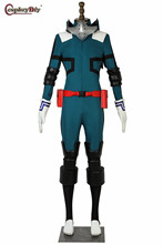 Аниме My Hero Academia Boku no Hero Akademia, маскарадный костюм из изуку мидории, боевой костюм Deku Battle, одежда на Хэллоуин, карнавал 2024 - купить недорого