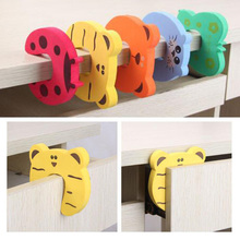 5pcs Baby Child Proofing Door Stoppers Finger Safety Guard Random Color baby safety lock child cabinet lock baby door lock 2024 - buy cheap