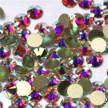 Diamantes de imitación de cristal Pixie 5A para decoración de uñas, piedras de imitación de Cristal AB, para zapatos 2024 - compra barato