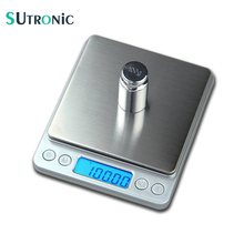 SU01 500g x 0.01g Portable Mini Electronic Food Scales Pocket Case Kitchen Jewelry Weight Balanca Digital Scale With 2 Tray 2024 - buy cheap