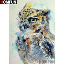 HOMFUN Full Square/Round Drill 5D DIY Diamond Painting "Cartoon owl" Embroidery Cross Stitch 5D Home Decor A01553 2024 - buy cheap