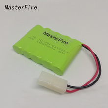 MasterFire New 6V AA 1800mAh Ni-Mh Battery Rechargeable NiMH Batteries Pack with plug 2024 - buy cheap