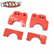 4P/set  HSP Upgrade Parts 880008 Alum.front/Rear Suspension Arm Mount For 1/8 Scale Models 94880 RC Car Rock Crawler Truck 94880 2024 - buy cheap