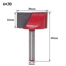 6mm shank carbide end mill tool 3D woodworking insert router bit Tungsten Cleaning bottom end milling cutter Woodworking cutter 2024 - buy cheap