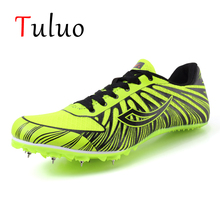 TULUO/спортивная обувь для мужчин и женщин; кроссовки для подростков; уличная спортивная обувь с шипами; профессиональные спортивные кроссовки; дышащие 2024 - купить недорого