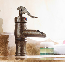 European new brass single hole basin faucet under counter basin faucet straight faucet simple faucet 2024 - buy cheap