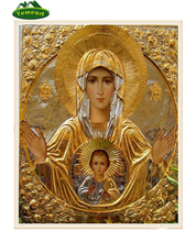 YUMEART Handicrafts Diamond Painting Woemn Virgin Mary and Baby Cross Stitch Home Decor 5D Diamond Embroidery Religious for Gift 2024 - buy cheap