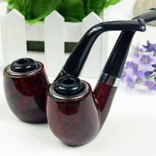 Durable Multifunction Pipe Chimney Double Filter Smoking Pipes Herb Tobacco Pipes Cigar Gifts Narguile Gift Grinder Smoke 2024 - buy cheap