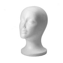 Female Foam Mannequin Head Model Hat Wig Jewelry Holder Shop Display Stand Rack 2024 - buy cheap