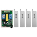 3000M AC220V 2CH RF Wireless Remote Control transmitter and receiver tubular motor garage door projection screen shutters window 2026 - buy cheap 3000M AC220V 2CH RF Wireless Remote Control transmitter and receiver tubular motor garage door projection screen shutters window 2026 - buy cheap