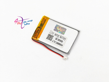 JST 1,25 мм 2pin 503450 3,7 В 1000 мАч литий-полимерная LiPo аккумуляторная батарея для Mp3 DVD PAD динамик камера рекордер 2024 - купить недорого