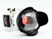 195ft impermeable funda carcasa + ojo de pez ancho lente angular para Sony DSC-RX100 II 2024 - compra barato