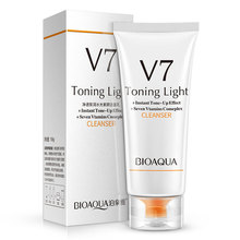 BIOAQUA Brand V7 Shuiguang Facial Cleanser Moisturzing Nourishing Whitening Pore Cleanser Skin Care Product 100g 2024 - buy cheap