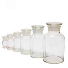 60ml 125ml 250ml 500ml 1000ml 2500ml Clear Glass Jar Wide Mouthed Reagent Bottle Chemical Experiment Ware 2024 - buy cheap