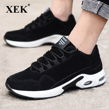 XEK Brand 2018 Warm Fur Fashion Casual Sneakers Men Winter Male Shoes Adult Height Increasing Comfortable Footwear ZLL519 2024 - buy cheap