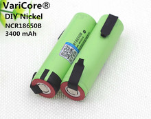 4 pcs/lot 2019 new Original NCR18650B 3.7v 3400mah 18650 rechargeable lithium battery solder nickel sheet batteries 2024 - buy cheap