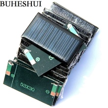 Bueshui-Mini Panel Solar policristalino de 5V y 30mA, módulo de carga Solar artesanal, Kits educativos de 53x30MM, 2 uds. 2024 - compra barato