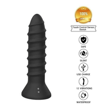 Plugue anal vibrador multifuncional, para mulheres e homens, massagem da próstata, estimulador anal, dildo masturbador 2024 - compre barato
