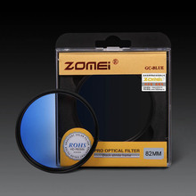 Zomei 52mm 55mm 58mm 62mm 67mm 72mm 77mm 82mm Optical Gradual Filter Graduated Blue Filter for Canon Nikon DSLR Camera lens 2024 - buy cheap