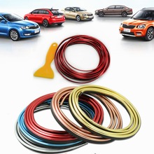 5M Car Interior Moulding Strips Car Styling Moulding Trim Door Dashboard Air Vent Steering Wheel Decoration Line Car Accessories 2024 - buy cheap