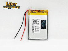 3,7 V 1200mAh 603450 Литий-полимерная LiPo аккумуляторная батарея для MP3 MP4 GPS DVD мобильного планшета электронные книги Дрон камера 603450 2024 - купить недорого