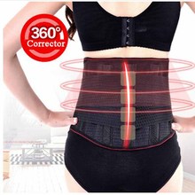 Adjustable Self-heating Magnetic Therapy Double Banded Waist Belt Lumbar Support Tourmaline Lower Back Waist Support Brace C11 2024 - buy cheap