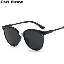 Gafas de sol con diseño de ojo de gato para mujer, lentes de sol femeninas de estilo clásico con espejo, a la moda, con UV400, 2021 2024 - compra barato