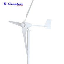 1 кВт ветряная турбина с 2200 мм диаметром колеса 3 Лопасти FRP материал 24В 48В контроллер на продажу 2024 - купить недорого