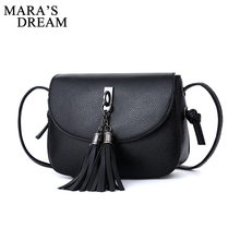 Mara's Dream 2018 New Arrival Women Tassel Messenger Bags Designer Handbags High Quality Shoulder Bag CrossBody Bag Mini Purses 2024 - buy cheap