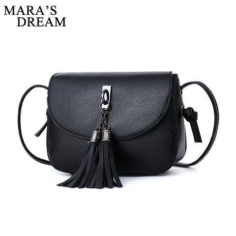 Mara's Dream 2018 New Arrival Women Tassel Messenger Bags Designer Handbags High Quality Shoulder Bag CrossBody Bag Mini Purses 2022 - buy cheap
