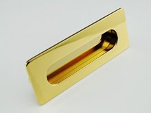 Maçaneta deslizante dourada para móveis, com hardware para casa, puxador de gaveta (c. c.:96mm, comprimento: 108mm) 2024 - compre barato