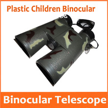 Telescópio de brinquedo de plástico 2-4x, presente de aniversário, visor de pássaro, telescópio educacional de bolso, binocular para crianças, estudantes, brinquedos 2024 - compre barato